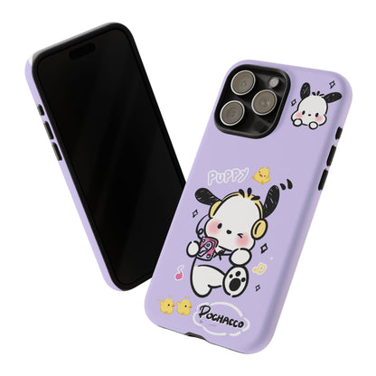 Pochacco Patterned Durable Phone Case