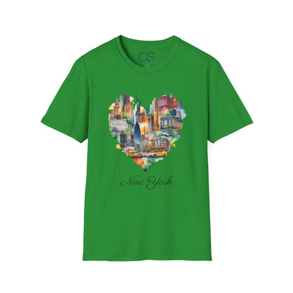 New York Heart Collage T-Shirt