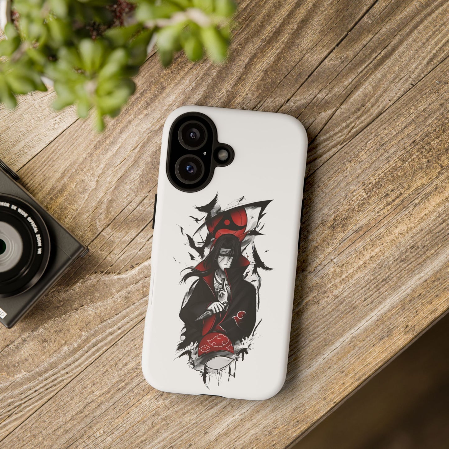 Durable Itachi Uchiha Pattern Phone Case