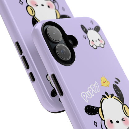 Pochacco Patterned Durable Phone Case