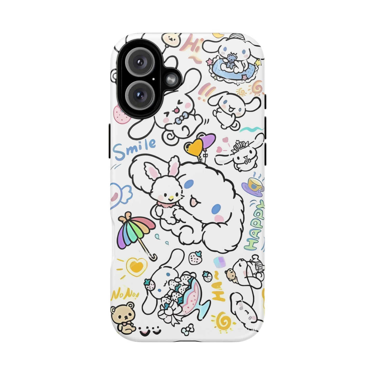 Charming My Melody Themed Durable Phone Case