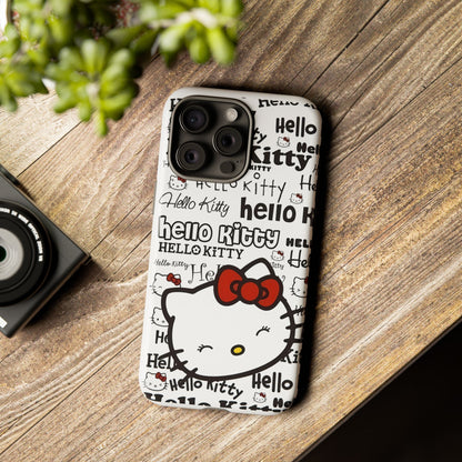 Charming Hello Kitty Durable Phone Case