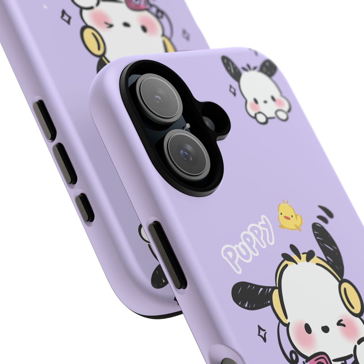 Pochacco Patterned Durable Phone Case