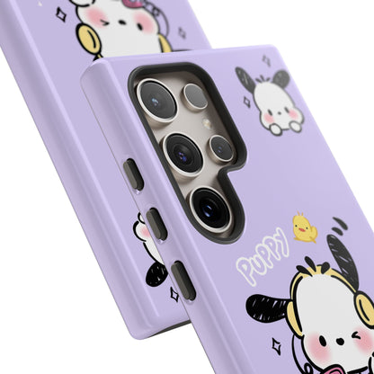 Pochacco Patterned Durable Phone Case