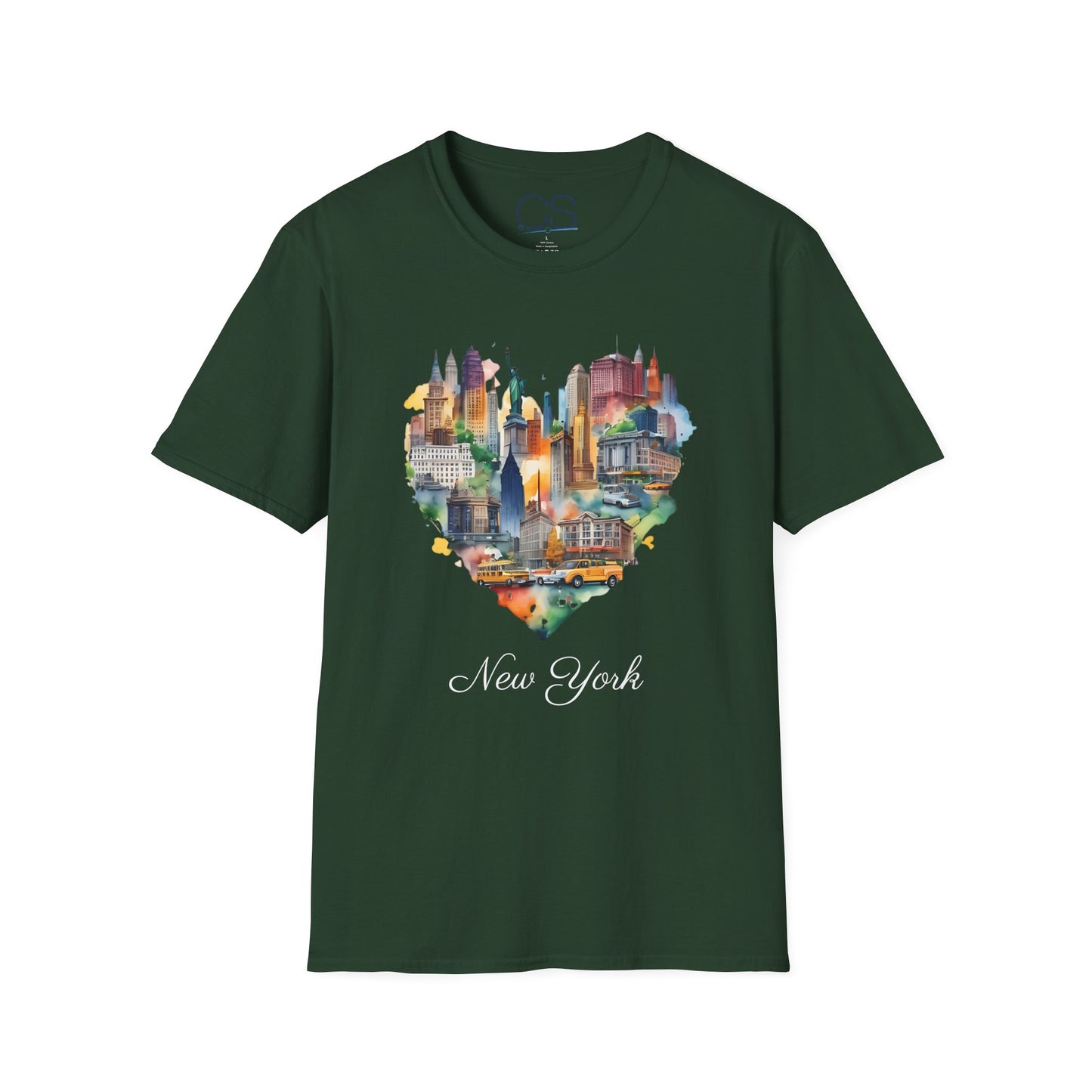 New York Heart Collage T-Shirt