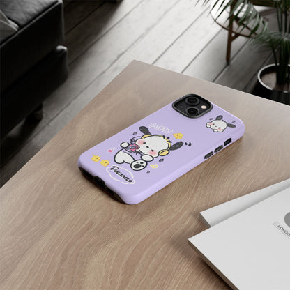 Pochacco Patterned Durable Phone Case