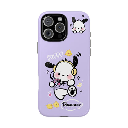 Pochacco Patterned Durable Phone Case