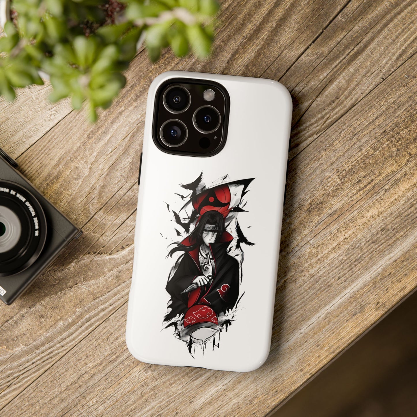 Durable Itachi Uchiha Pattern Phone Case