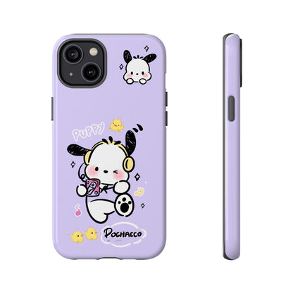 Pochacco Patterned Durable Phone Case