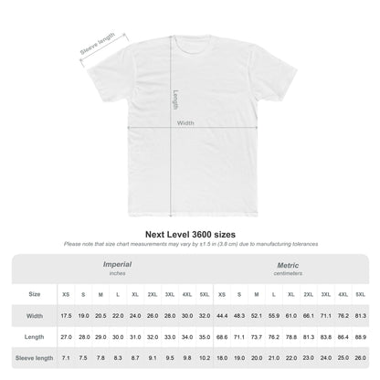 Unisex Cotton Crew Tee - Lightweight Fitted Tee - Next Level
