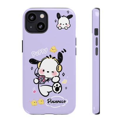 Pochacco Patterned Durable Phone Case