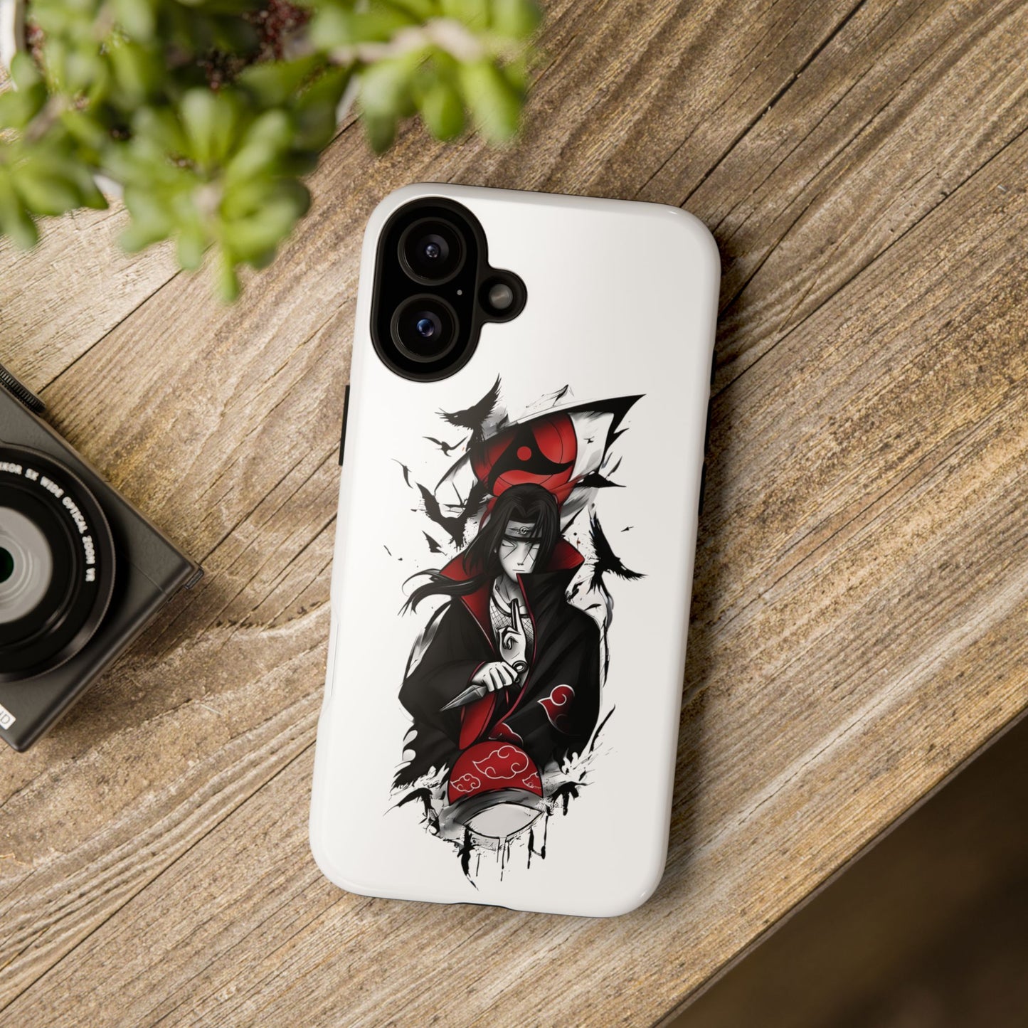 Durable Itachi Uchiha Pattern Phone Case