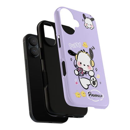 Pochacco Patterned Durable Phone Case