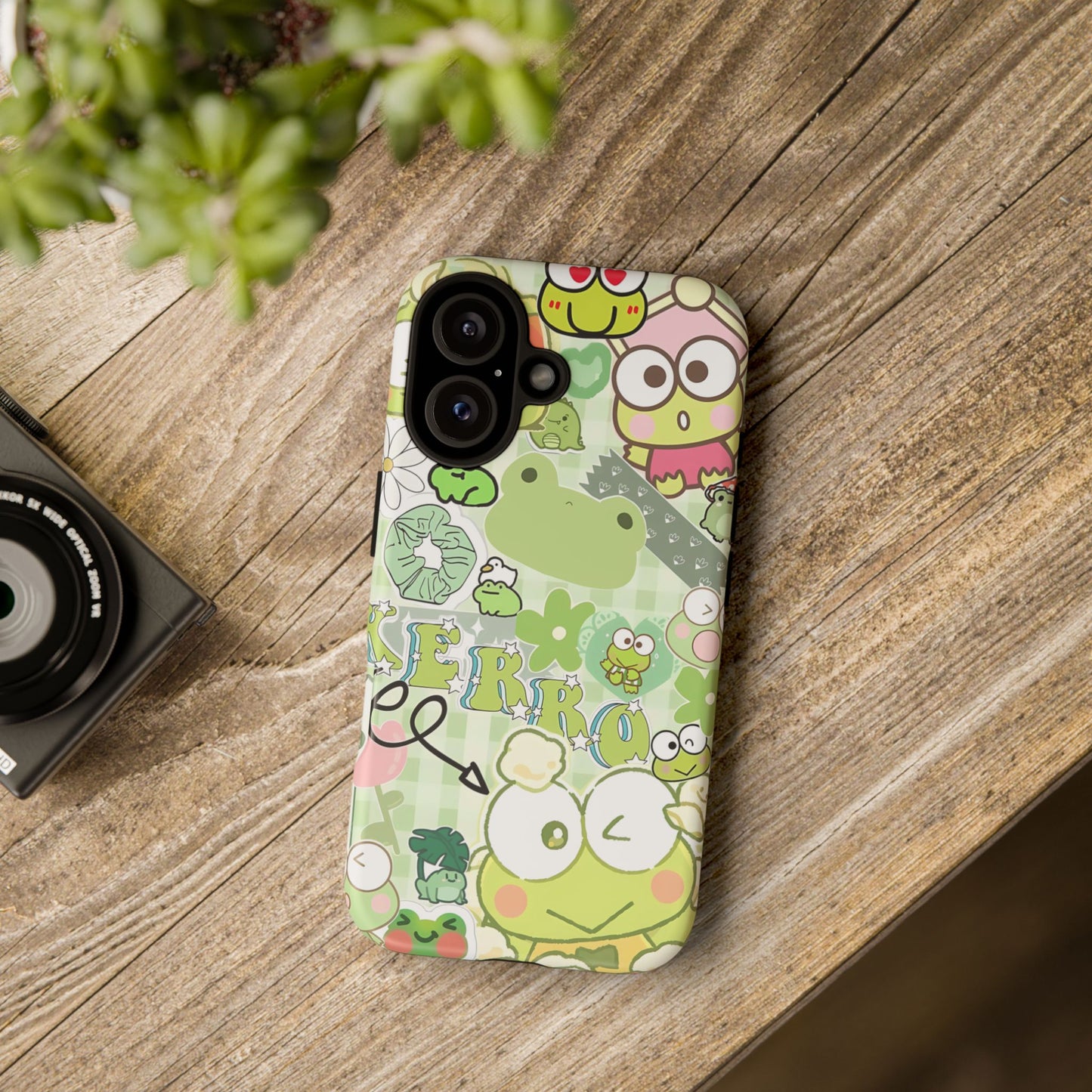 Keroppi Character Durable Phone Case