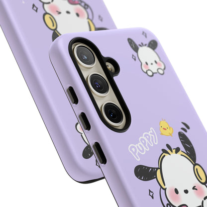 Pochacco Patterned Durable Phone Case