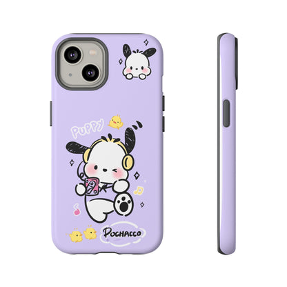 Pochacco Patterned Durable Phone Case