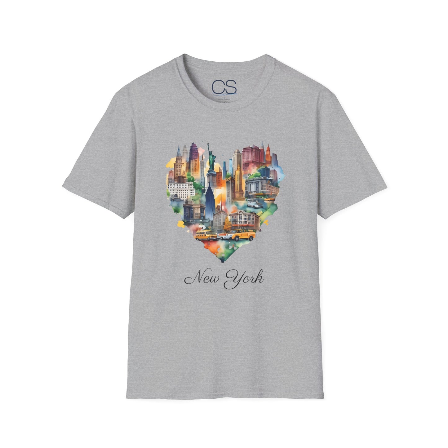 New York Heart Collage T-Shirt