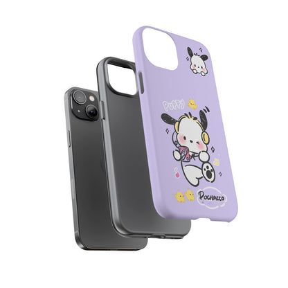 Pochacco Patterned Durable Phone Case