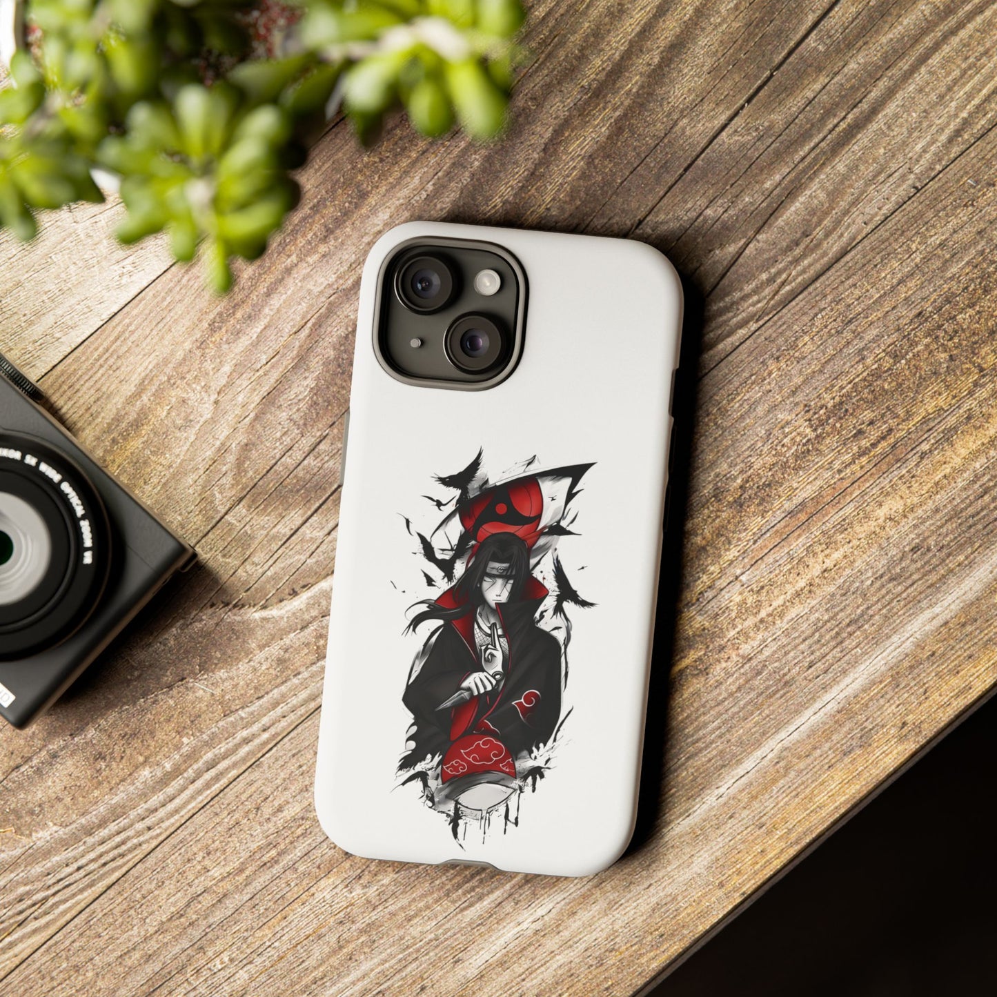 Durable Itachi Uchiha Pattern Phone Case