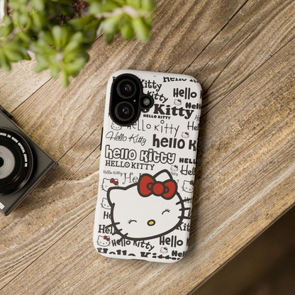 Charming Hello Kitty Durable Phone Case