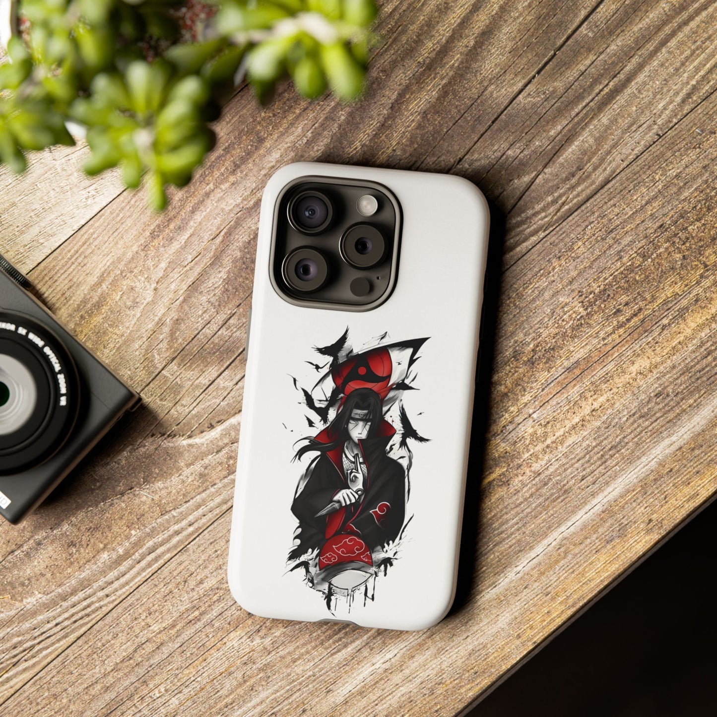 Durable Itachi Uchiha Pattern Phone Case