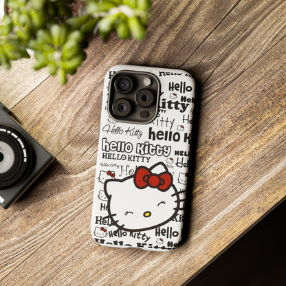 Charming Hello Kitty Durable Phone Case