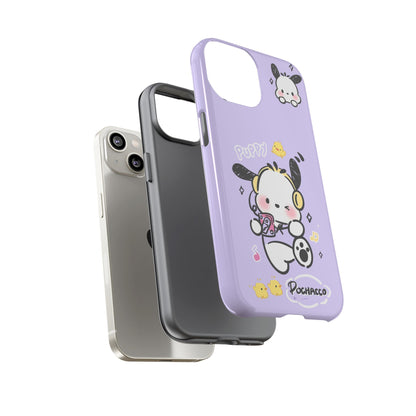 Pochacco Patterned Durable Phone Case