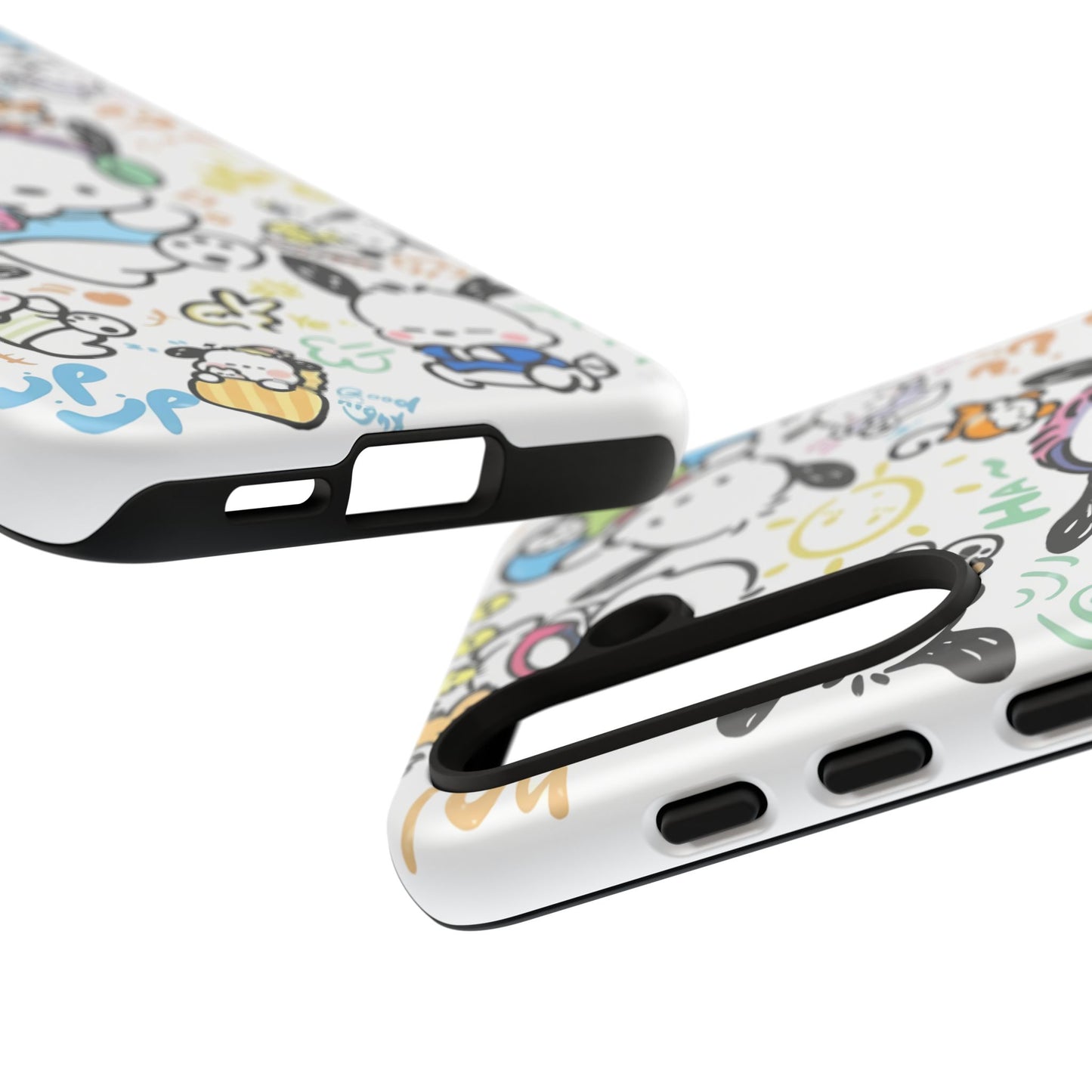 Cute Pochacco-Themed Durable Phone Case