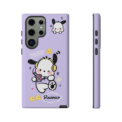 Pochacco Patterned Durable Phone Case