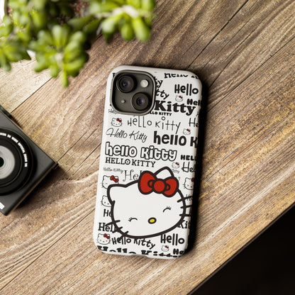 Charming Hello Kitty Durable Phone Case