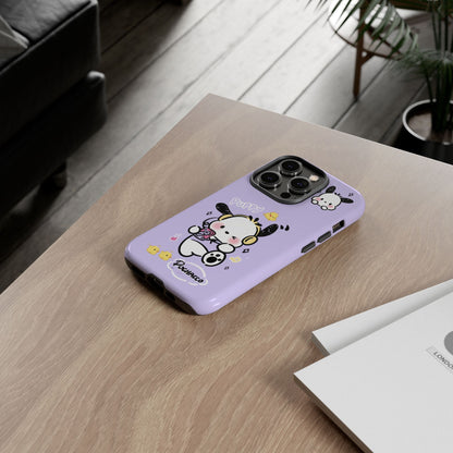 Pochacco Patterned Durable Phone Case