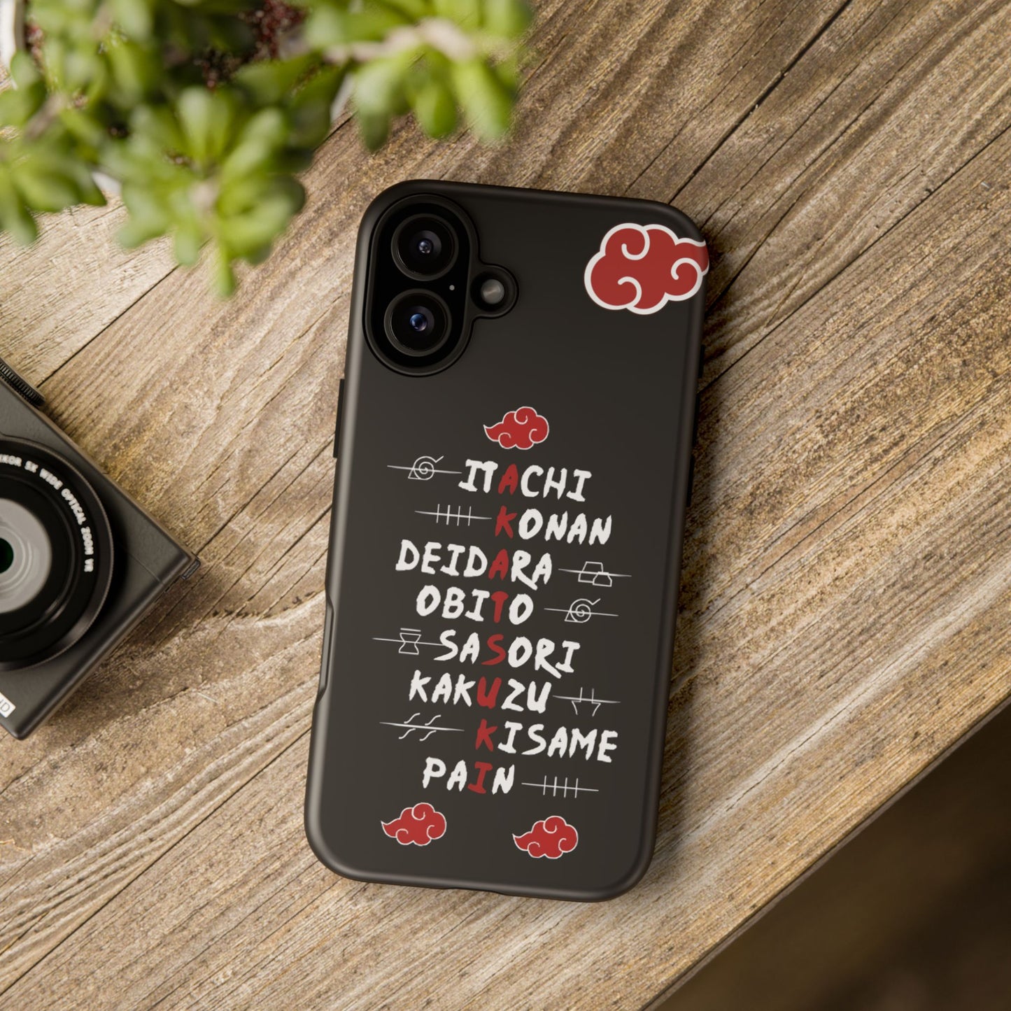 Naruto Anime-Themed Durable Phone Case