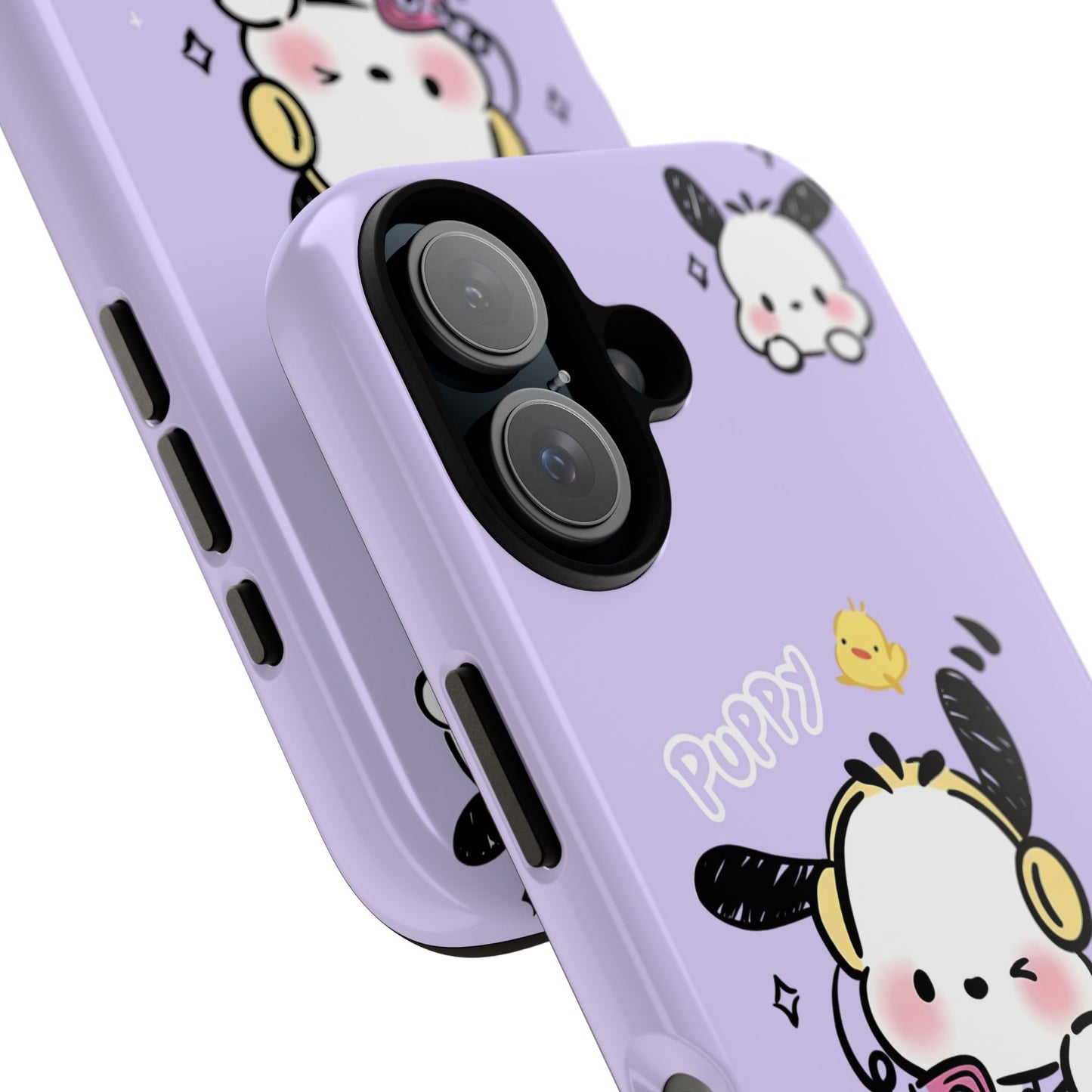 Pochacco Patterned Durable Phone Case