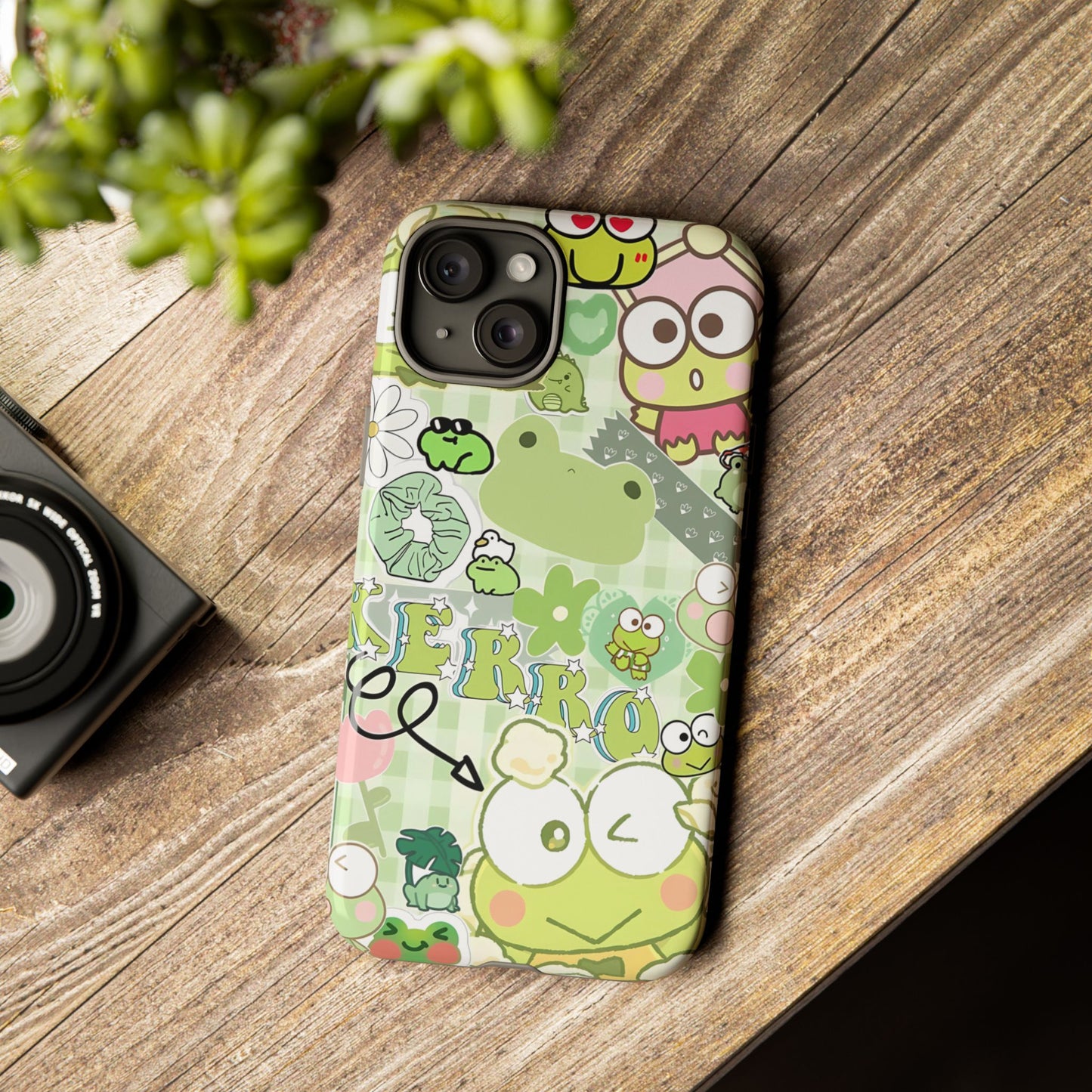 Keroppi Character Durable Phone Case