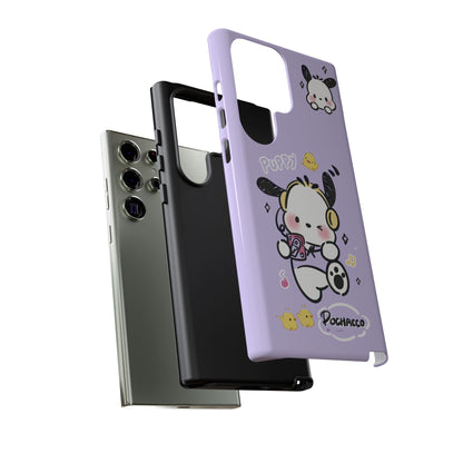 Pochacco Patterned Durable Phone Case