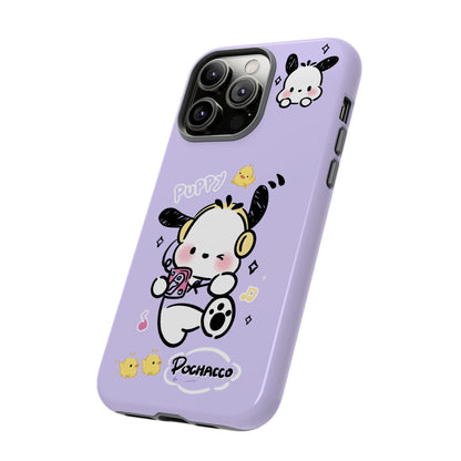 Pochacco Patterned Durable Phone Case