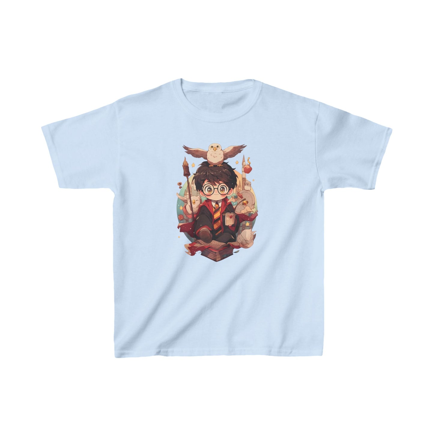 Harry Potter Chibi Kids Heavy Cotton™ Tee T-shirt: A Magical Addition to Your Wardrobe