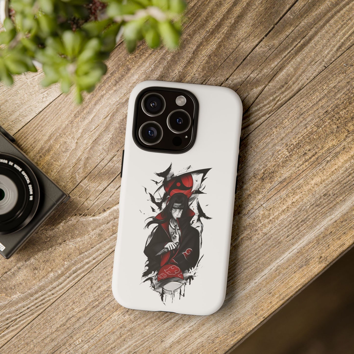 Durable Itachi Uchiha Pattern Phone Case