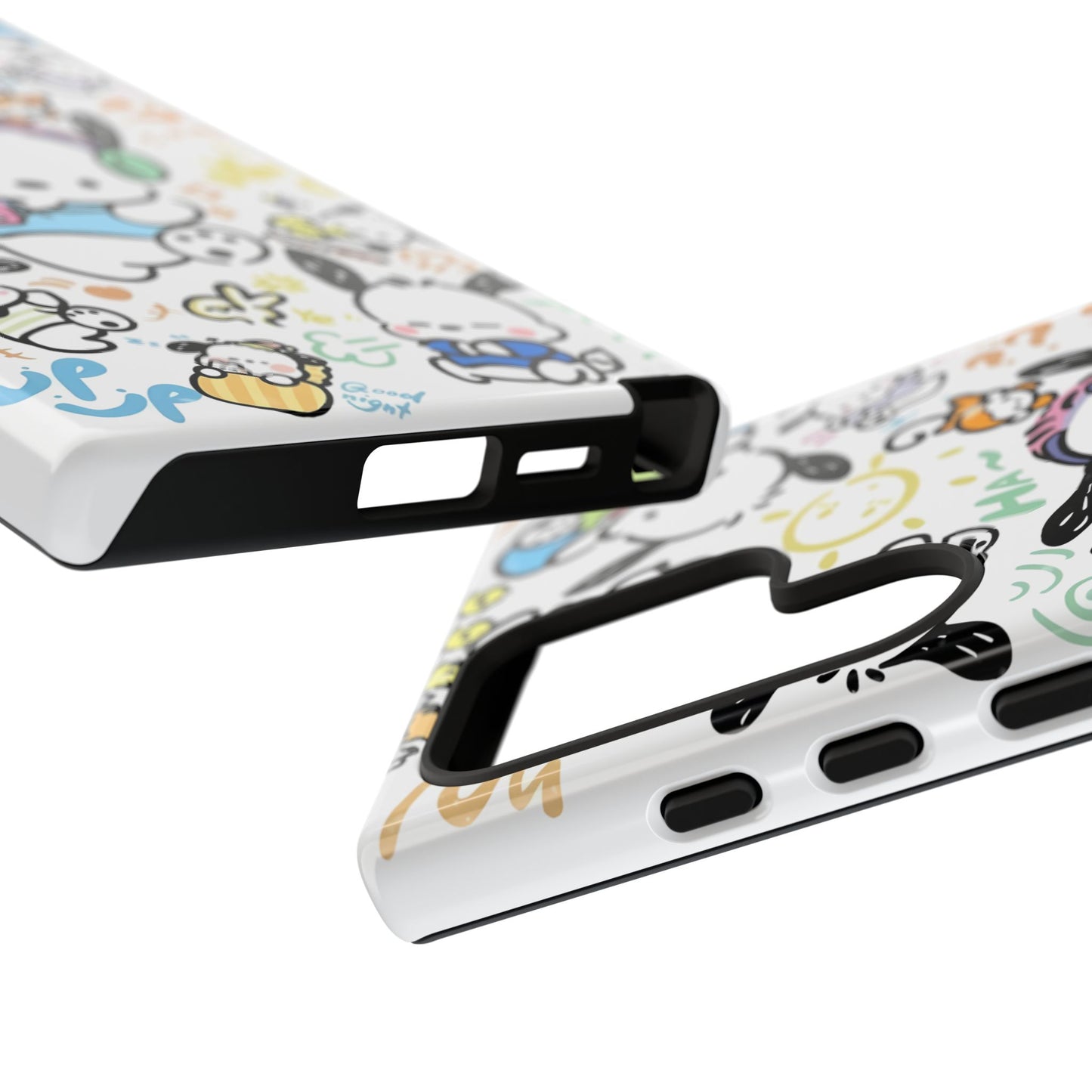 Cute Pochacco-Themed Durable Phone Case