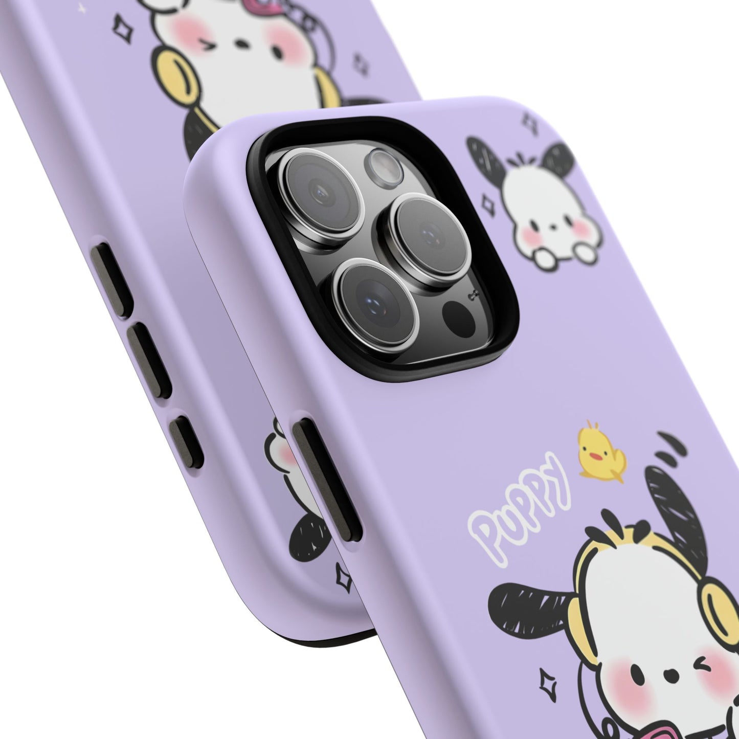 Pochacco Patterned Durable Phone Case