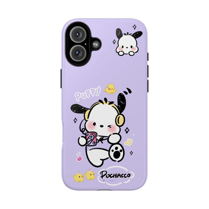 Pochacco Patterned Durable Phone Case