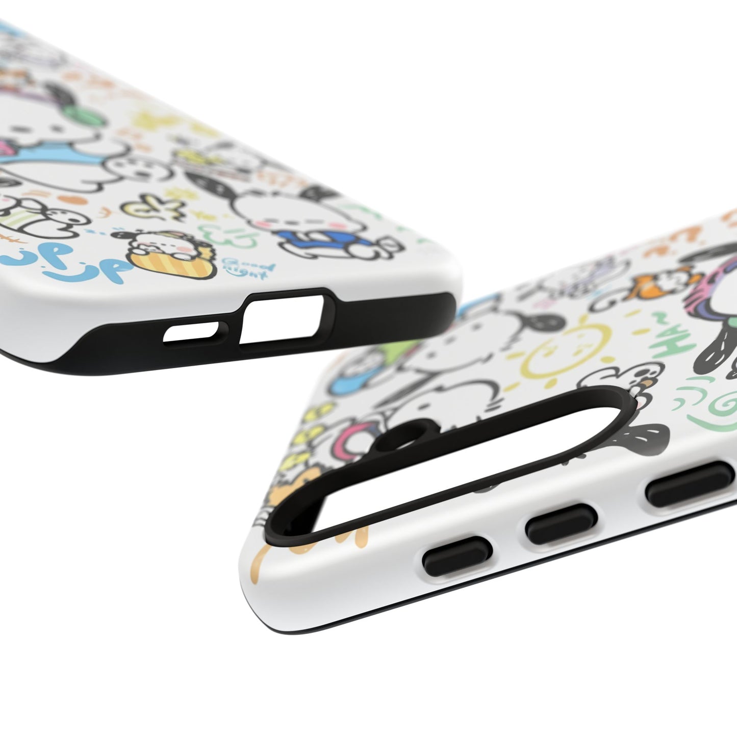 Cute Pochacco-Themed Durable Phone Case