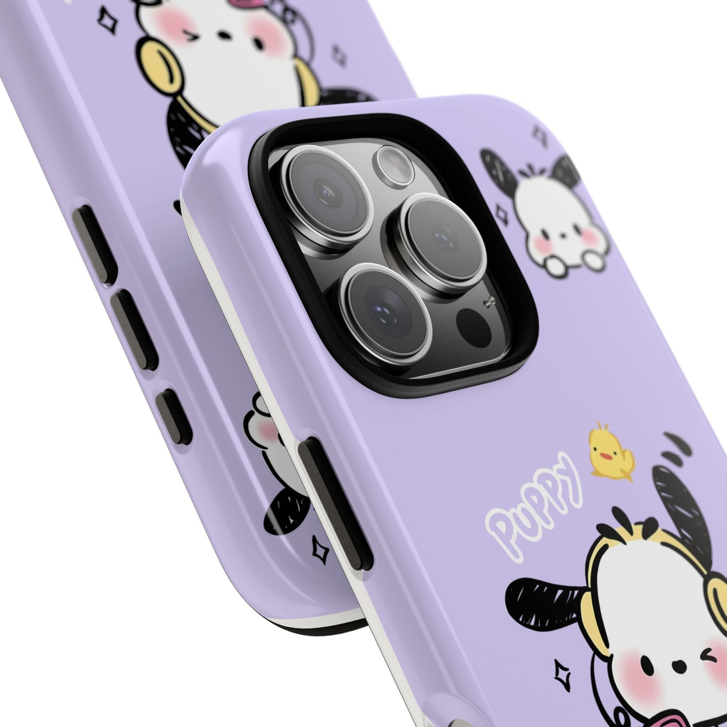 Pochacco Patterned Durable Phone Case