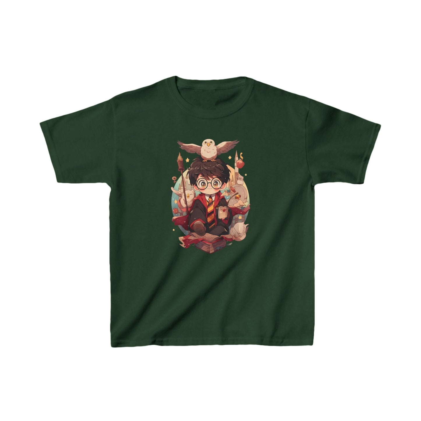 Harry Potter Chibi Kids Heavy Cotton™ Tee T-shirt: A Magical Addition to Your Wardrobe