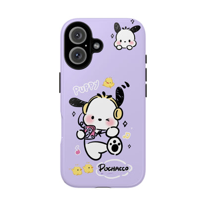 Pochacco Patterned Durable Phone Case