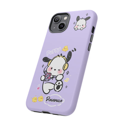 Pochacco Patterned Durable Phone Case