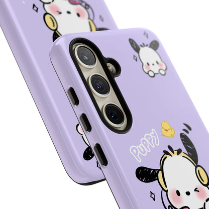 Pochacco Patterned Durable Phone Case