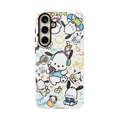 Cute Pochacco-Themed Durable Phone Case