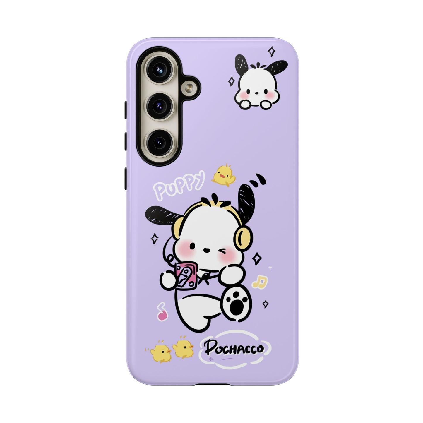 Pochacco Patterned Durable Phone Case