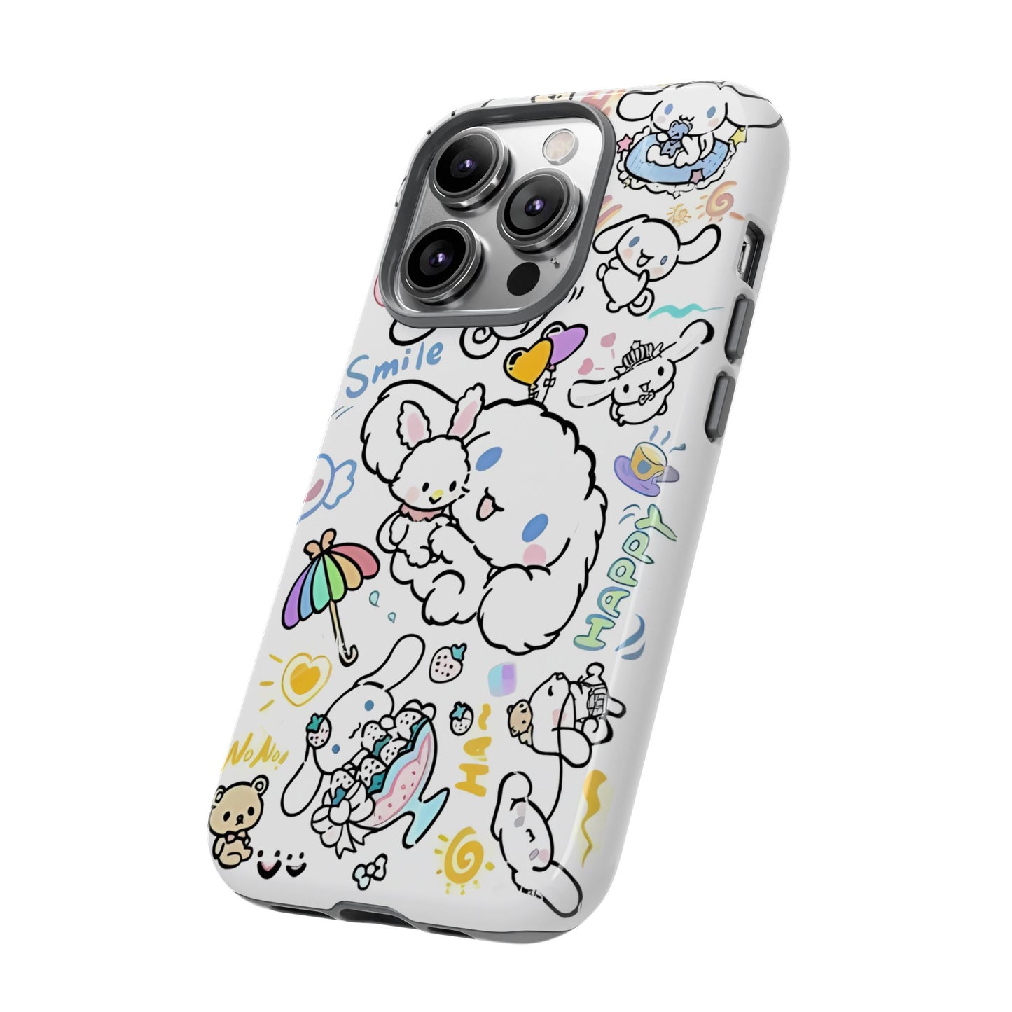 Charming My Melody Themed Durable Phone Case